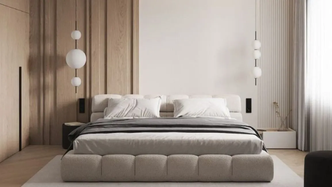 kamar tidur mewah elegan